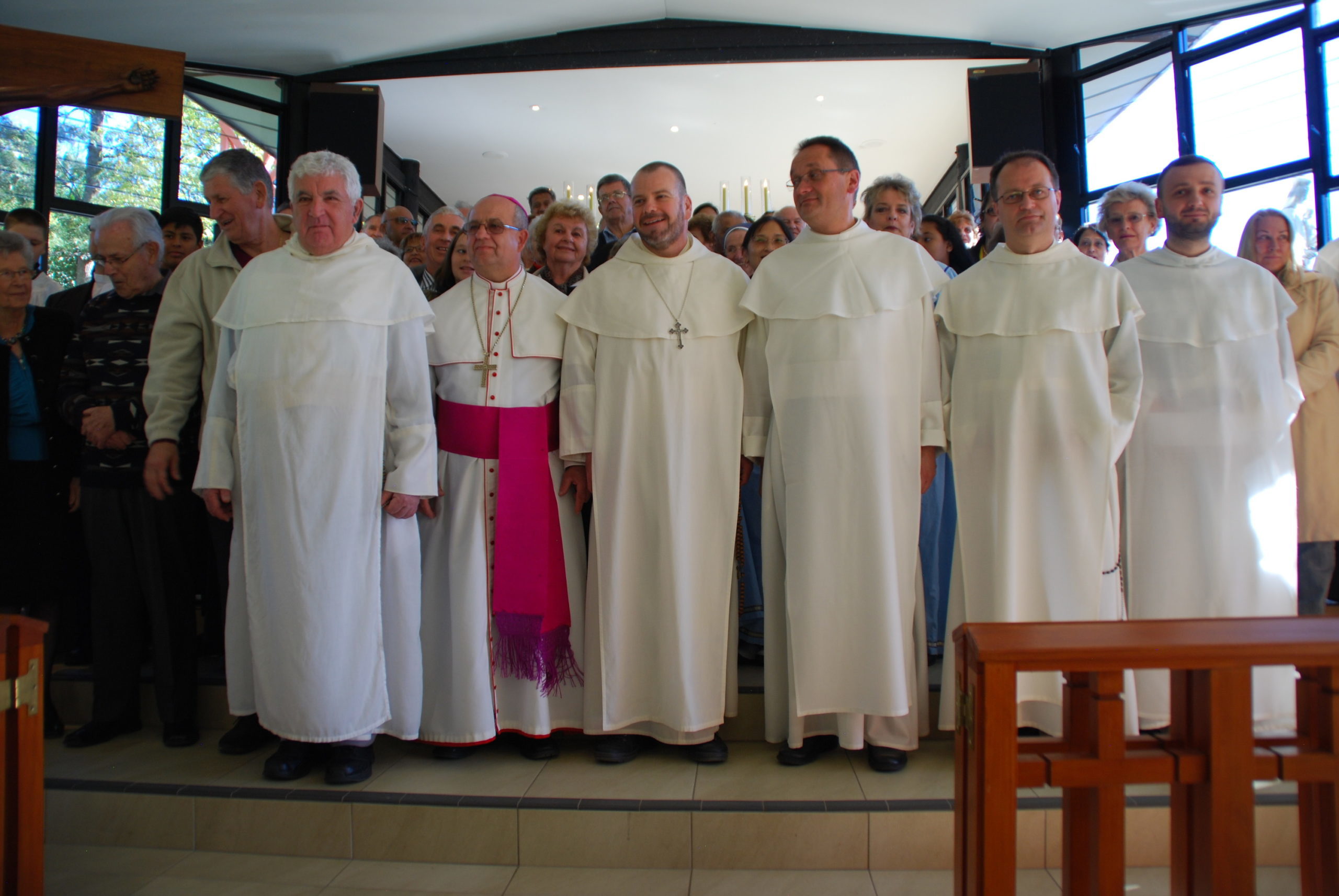 The Pauline Fathers at Marian Valley on the occasion of the Ordination to the Episcopate of Bishop Columba